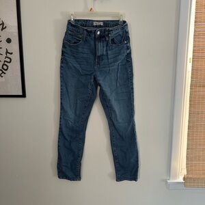 Madewell high rise slim boyjean